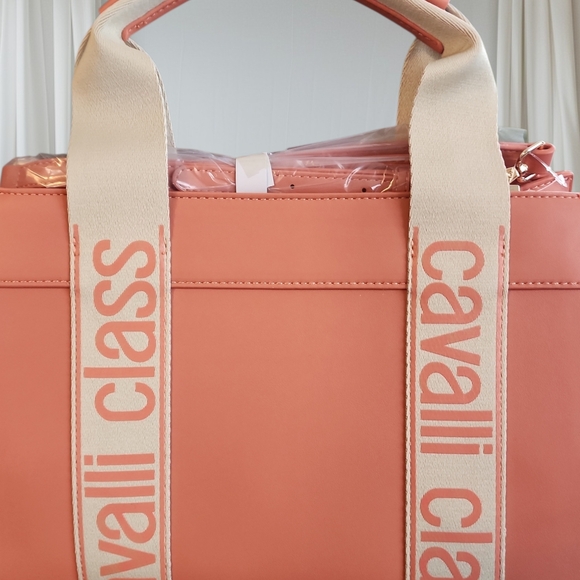 Cavalli Class Coral Haze Tote Bag - Picture 2 of 5